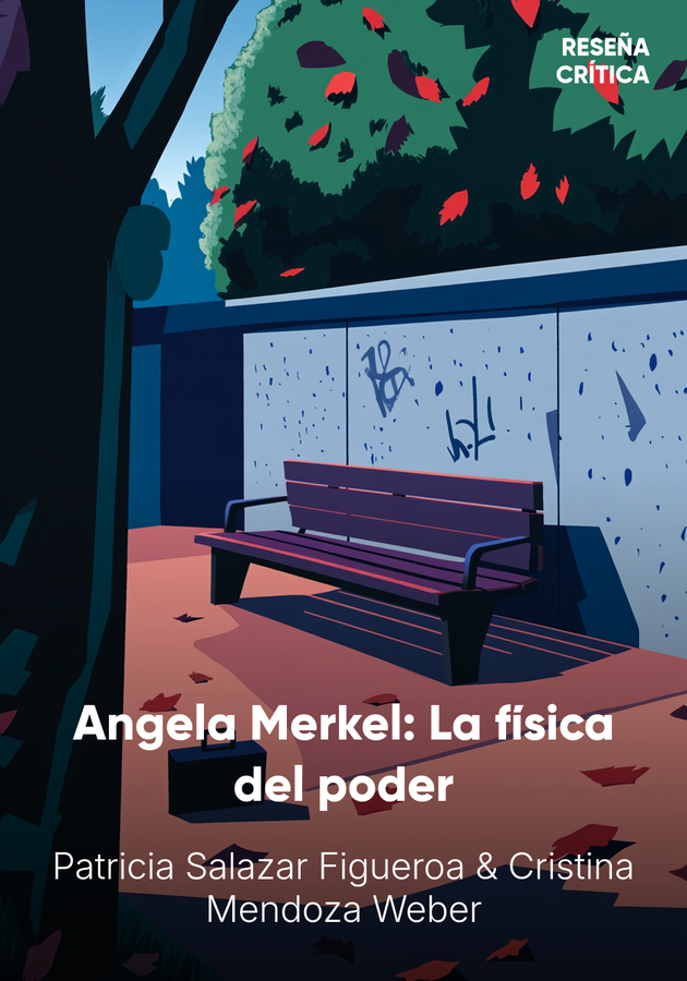 Portada del libro Angela Merkel: La física del poder, de Cristina Mendoza Weber & Patricia Salazar Figueroa — resumen crítico y reseña en 12min