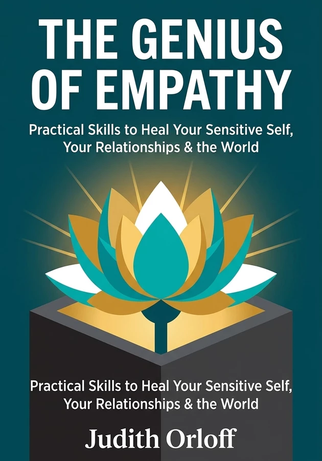 Book cover of The Genius Of Empathy by Judith Orloff — critical summary review on 12min