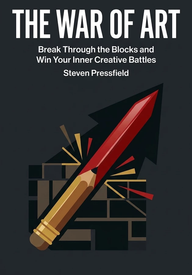 Book cover of The War Of Art  by Steven Pressfield — critical summary review on 12min
