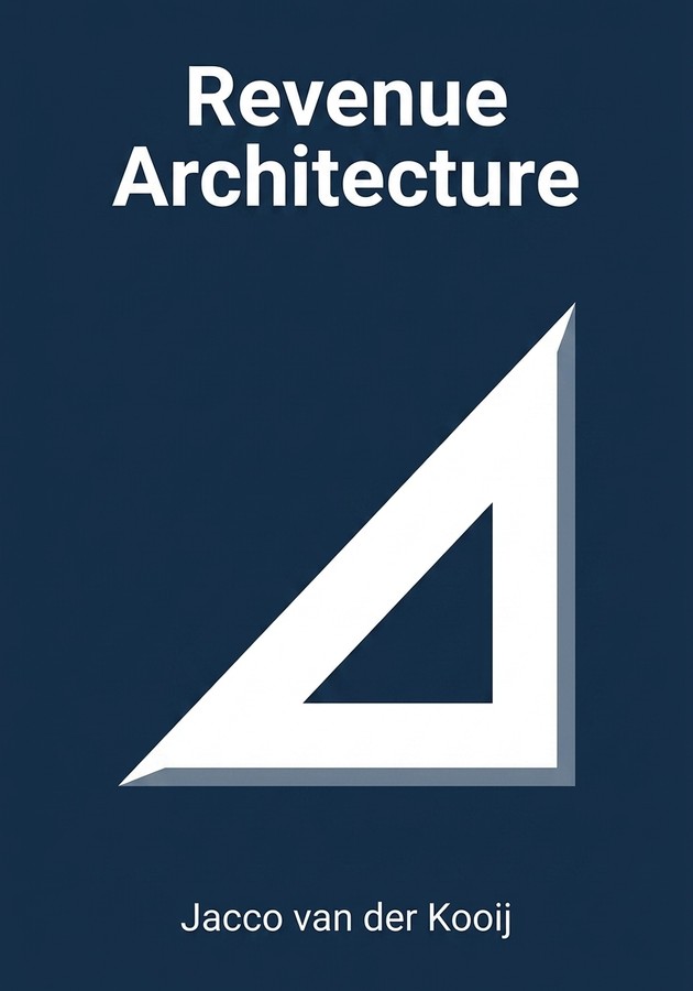 Book cover of Revenue Architecture by Jacco van der Kooij  — critical summary review on 12min
