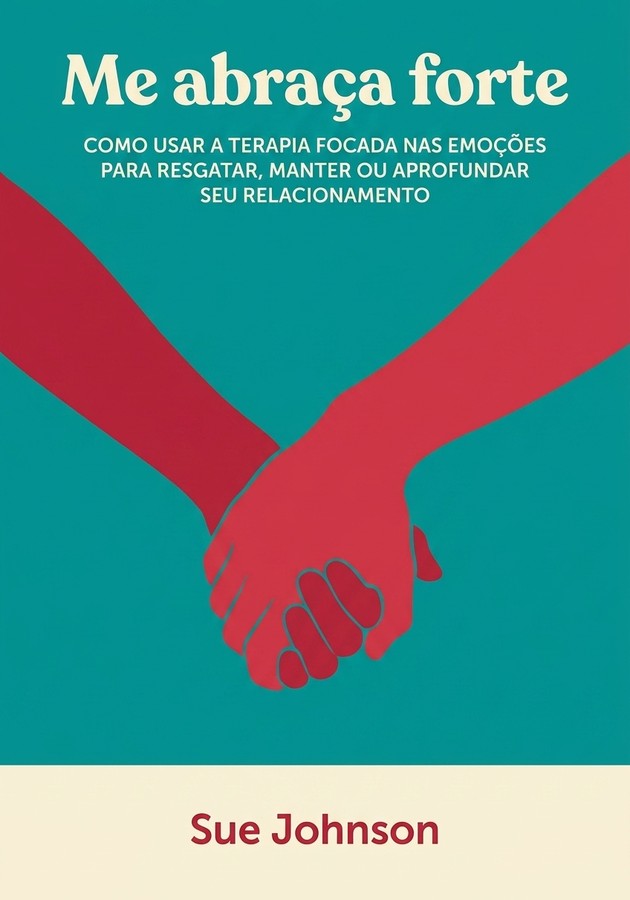 Capa do livro Me abraça forte, de Sue Johnson — resumo e resenha crítica no 12min