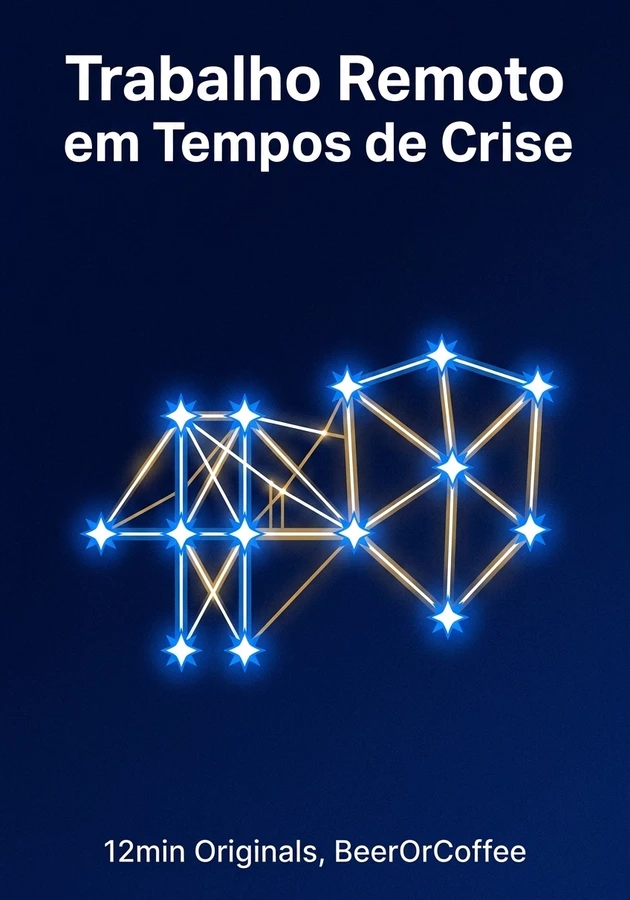 Capa do livro Trabalho Remoto em Tempos de Crise, de 12min Originals — resumo e resenha crítica no 12min
