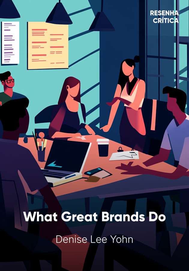 Capa do livro What Great Brands Do, de Denise Lee Yohn — resumo e resenha crítica no 12min