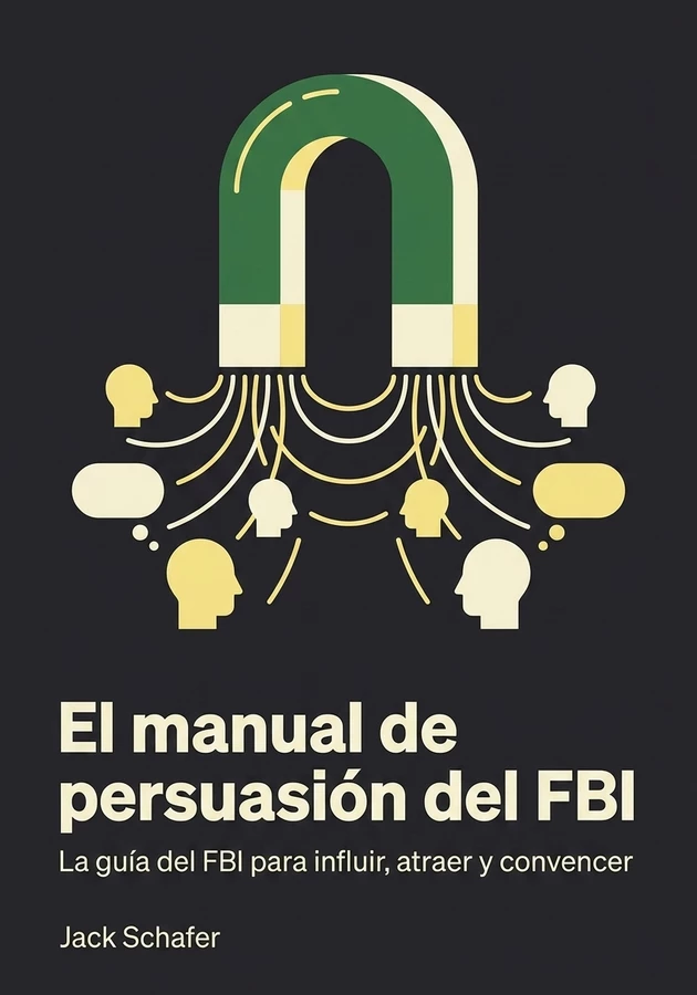 Portada del libro El manual de persuasión del FBI, de Jack Schafer — resumen crítico y reseña en 12min