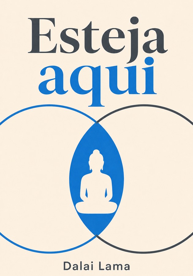 Capa do livro Esteja aqui, de Dalai Lama — resumo e resenha crítica no 12min