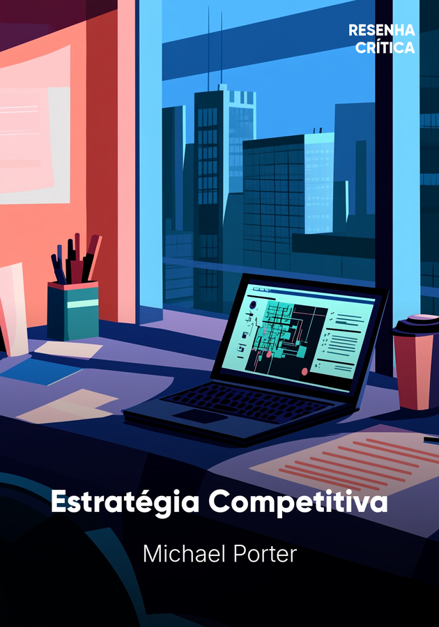 Capa do livro Estratégia Competitiva, de Michael Porter — resumo e resenha crítica no 12min