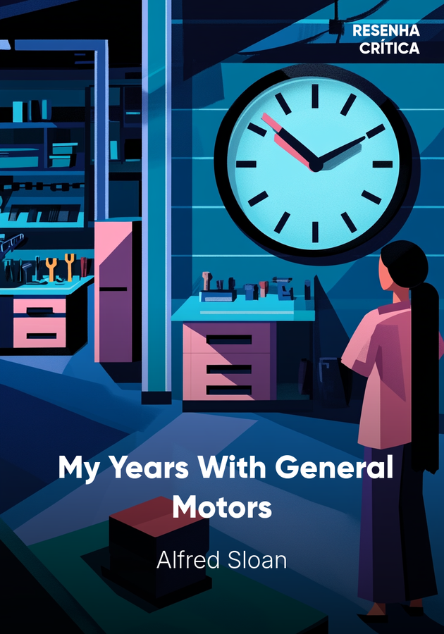 Capa do livro  My Years With General Motors, de Alfred Sloan — resumo e resenha crítica no 12min
