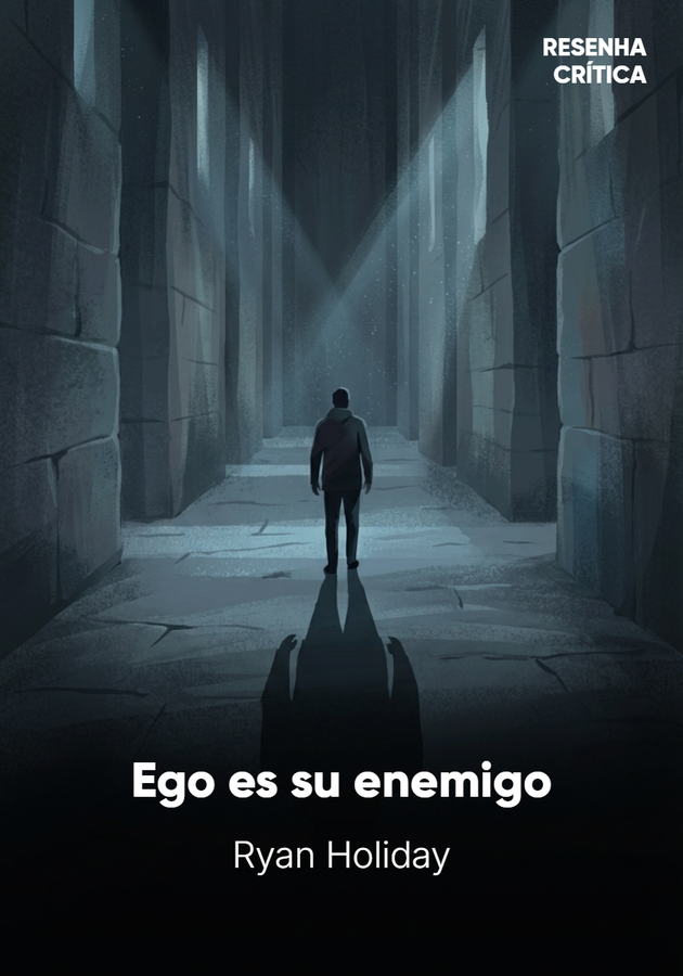 Portada del libro Ego es su enemigo, de Ryan Holiday — resumen crítico y reseña en 12min
