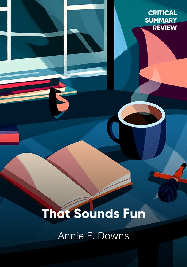 Book cover of That Sounds Fun by Annie F. Downs — critical summary review on 12min