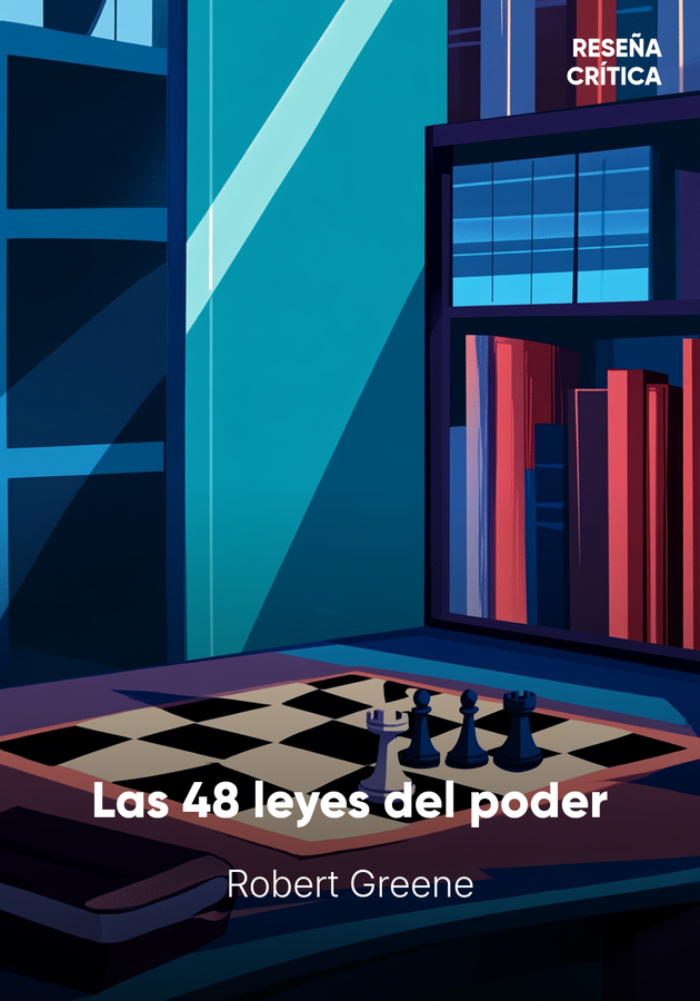 Portada del libro Las 48 leyes del poder, de Robert Greene — resumen crítico y reseña en 12min