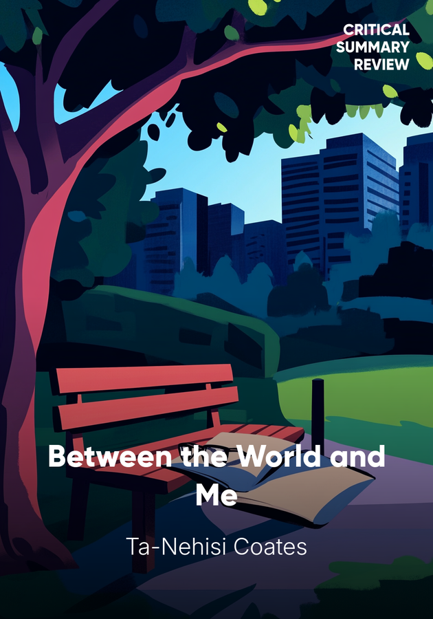 Book cover of Between the World and Me by Ta-Nehisi Coates — critical summary review on 12min