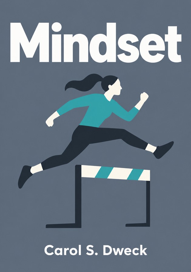 Book cover of Mindset by Carol S. Dweck — critical summary review on 12min