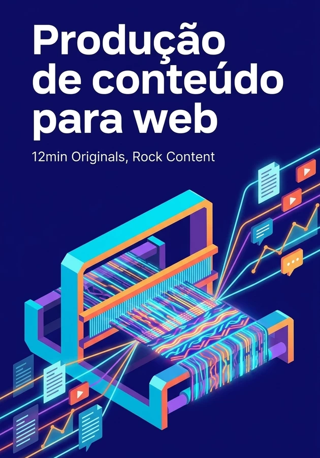 Capa do livro Produção de conteúdo para web, de 12min Originals — resumo e resenha crítica no 12min