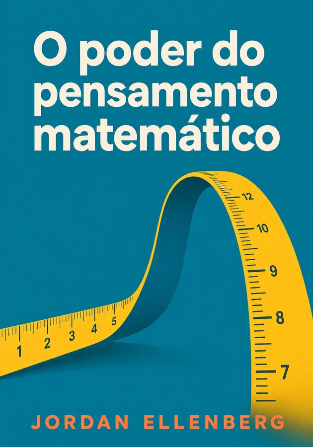Capa do livro O poder do pensamento matemático, de Jordan Ellenberg — resumo e resenha crítica no 12min