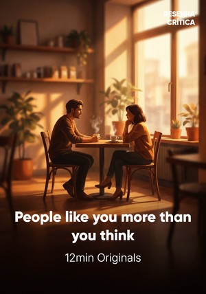 Book cover of People like you more than you think by 12min Originals — critical summary review on 12min