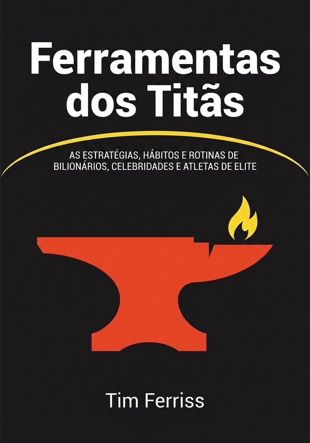 Capa do livro Ferramentas dos Titãs , de Tim Ferriss — resumo e resenha crítica no 12min