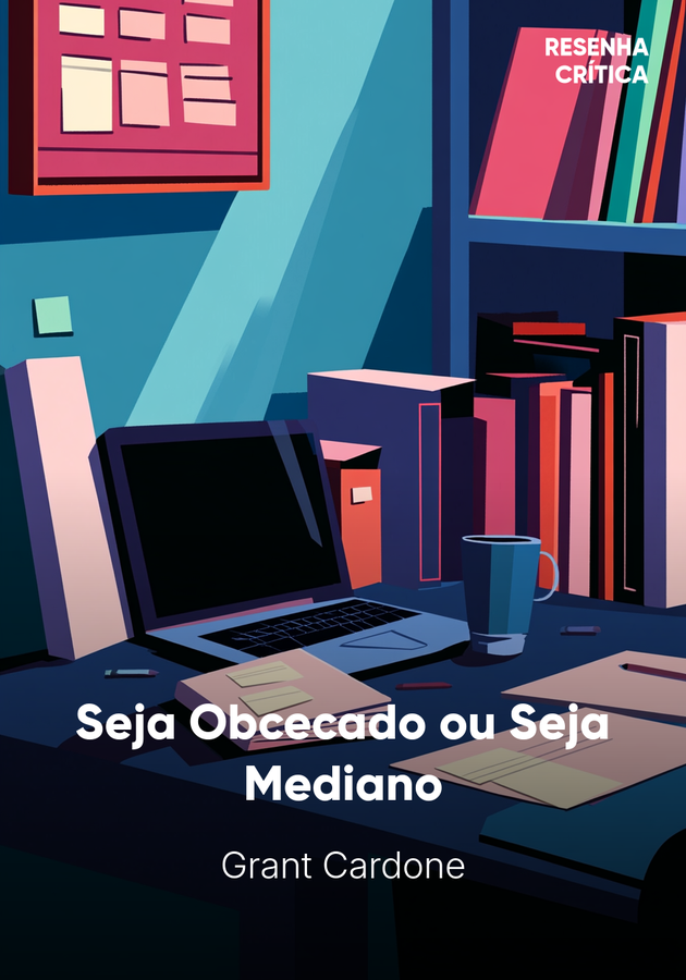 Capa do livro Seja Obcecado ou Seja Mediano, de Grant Cardone — resumo e resenha crítica no 12min