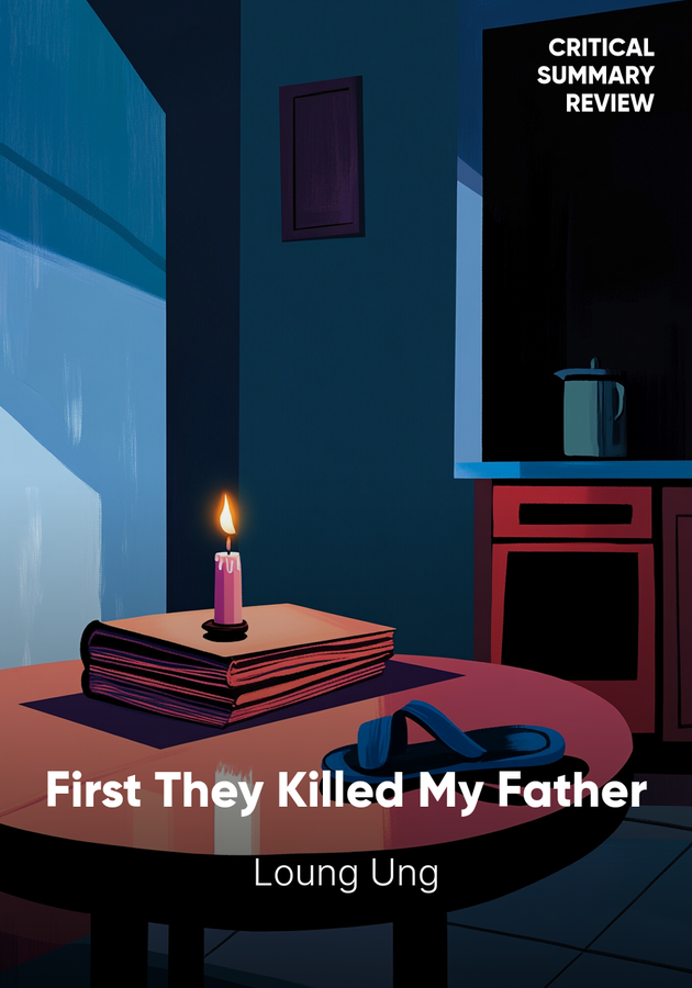 Book cover of First They Killed My Father by Loung Ung — critical summary review on 12min