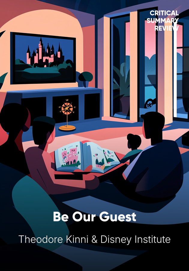 Book cover of Be Our Guest by Disney Institute — critical summary review on 12min