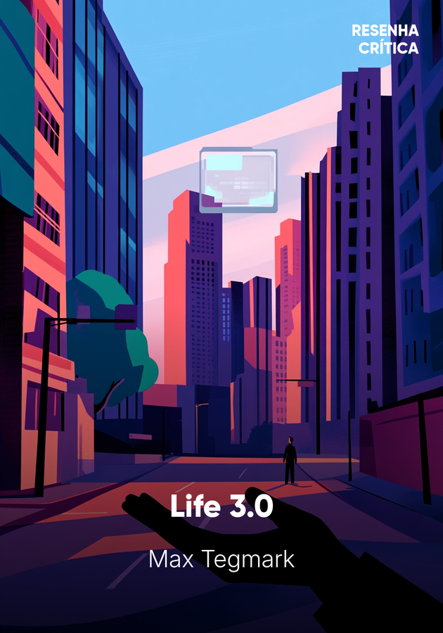 Capa do livro Life 3.0, de Max Tegmark — resumo e resenha crítica no 12min