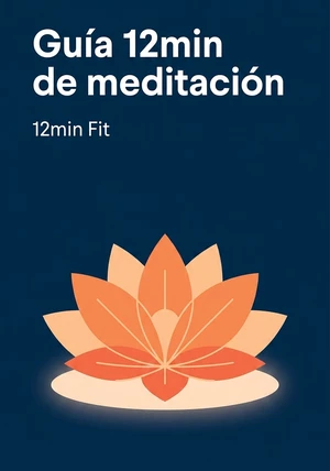 Portada del libro Guía 12min de meditación, de 12min Fit — resumen crítico y reseña en 12min