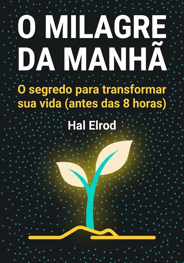 Capa do livro O Milagre Da Manhã, de Hal Elrod — resumo e resenha crítica no 12min