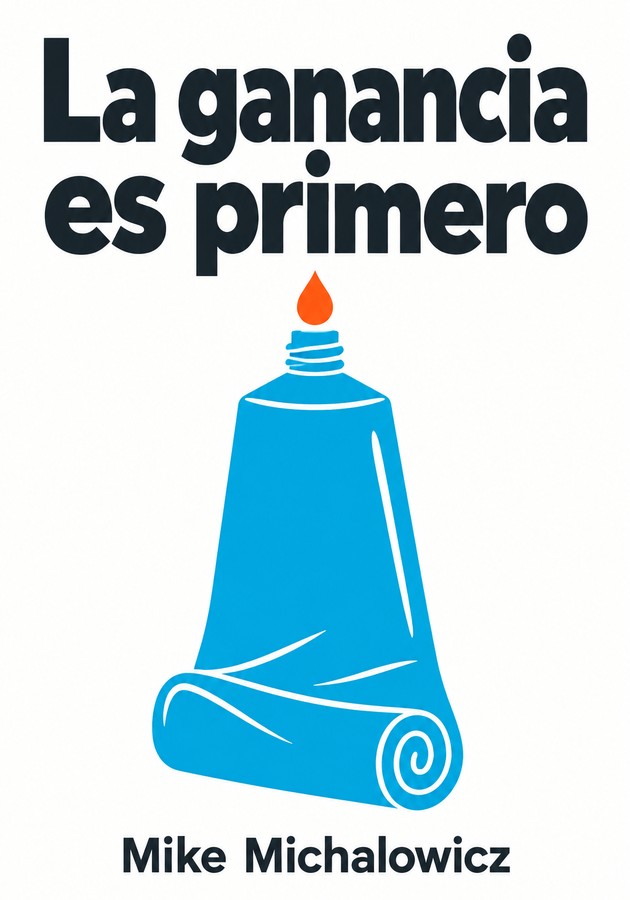 Portada del libro La ganancia es primero, de Mike Michalowicz — resumen crítico y reseña en 12min
