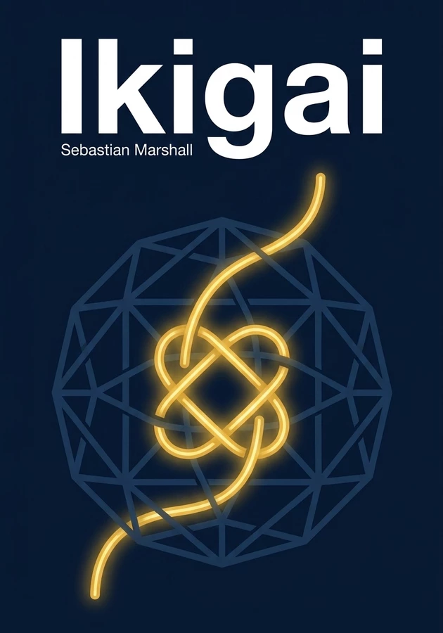 Capa do livro Ikigai, de Sebastian Marshall — resumo e resenha crítica no 12min
