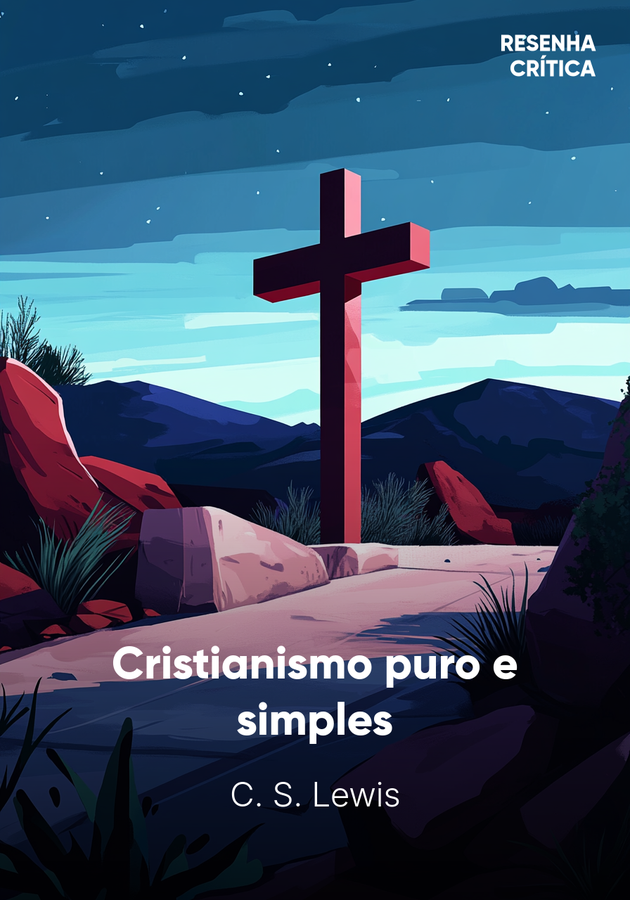 Capa do livro Cristianismo puro e simples, de C. S. Lewis — resumo e resenha crítica no 12min