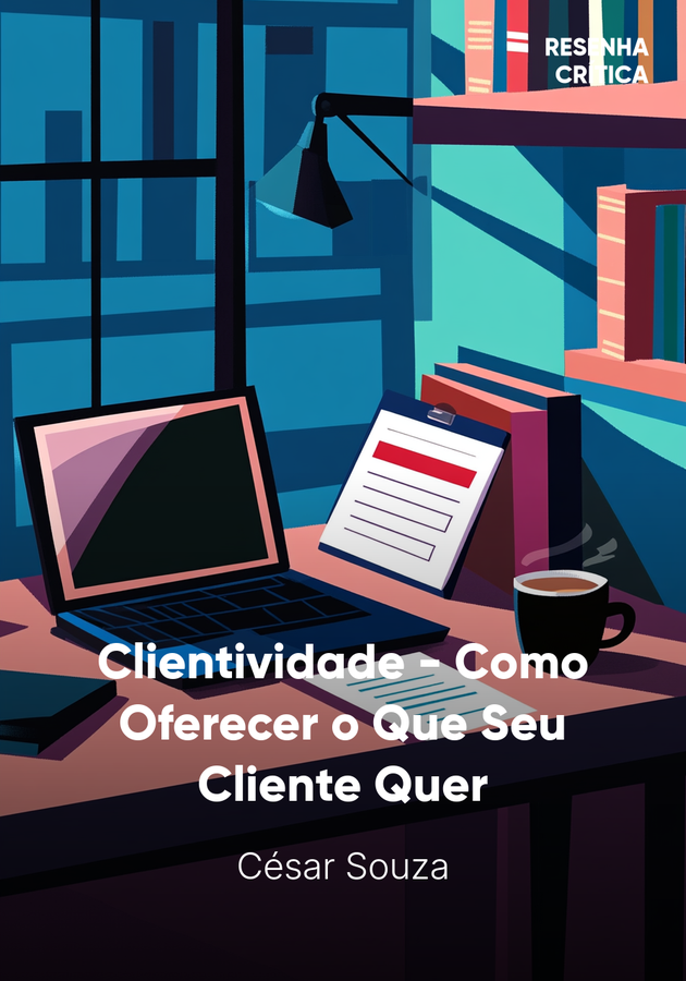 Capa do livro Clientividade - Como Oferecer o Que Seu Cliente Quer, de César Souza — resumo e resenha crítica no 12min