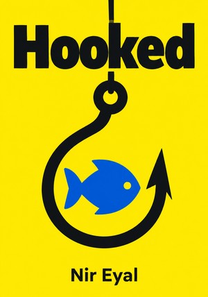 Book cover of Hooked by Nir Eyal — critical summary review on 12min