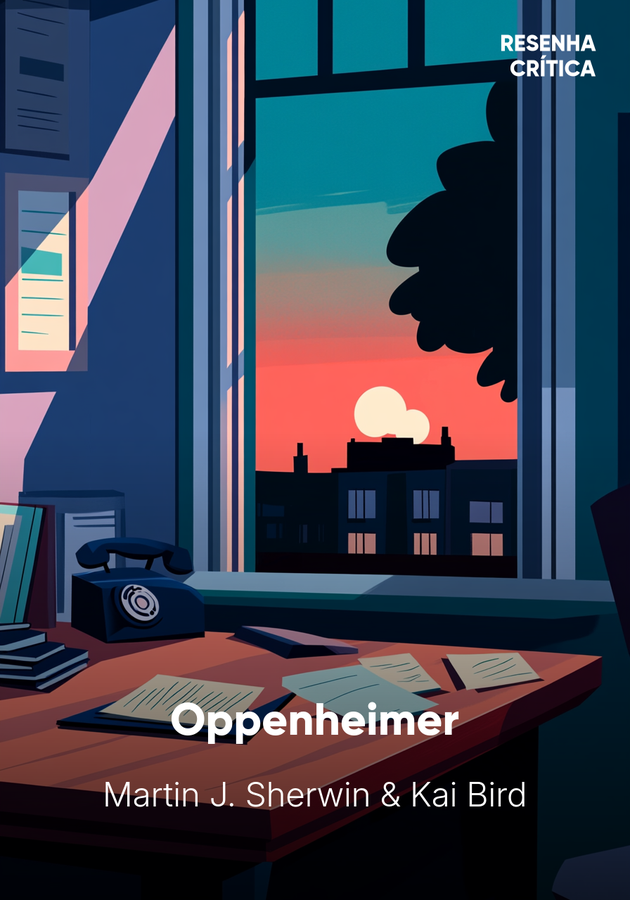 Capa do livro Oppenheimer, de Martin J. Sherwin & Kai Bird — resumo e resenha crítica no 12min