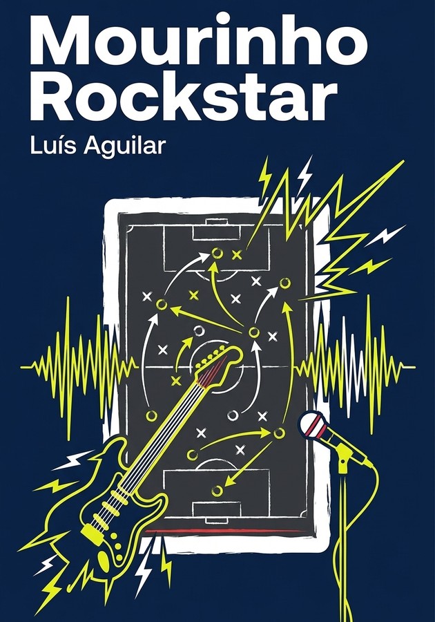Book cover of Mourinho Rockstar by Luís Aguilar — critical summary review on 12min