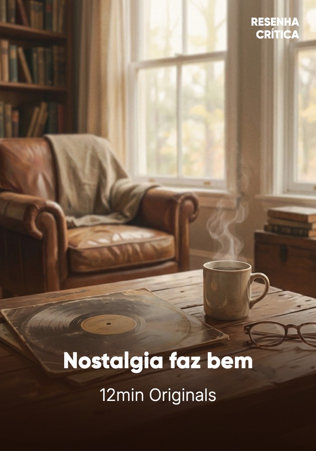 Capa do livro Nostalgia faz bem?, de 12min Originals — resumo e resenha crítica no 12min
