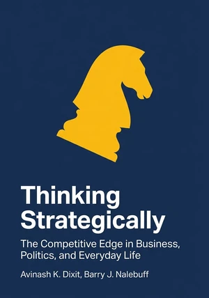 Book cover of Thinking Strategically by Avinash K. Dixit & Barry J. Nalebuff — critical summary review on 12min