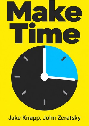 Book cover of Make Time by Jake Knapp & John Zeratsky — critical summary review on 12min