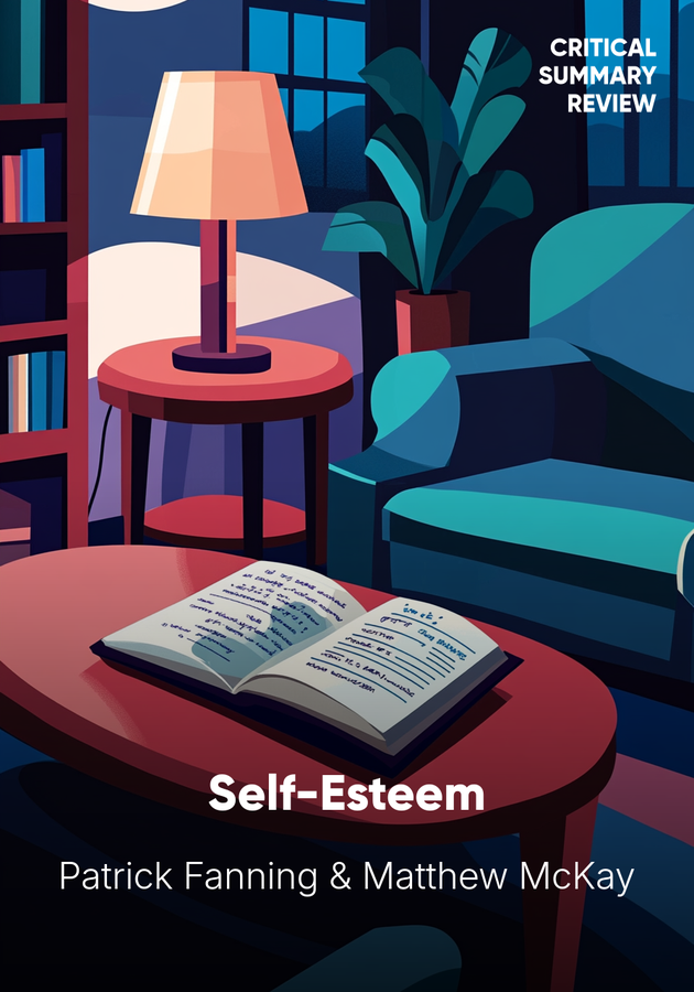 Book cover of Self-Esteem by Matthew McKay — critical summary review on 12min