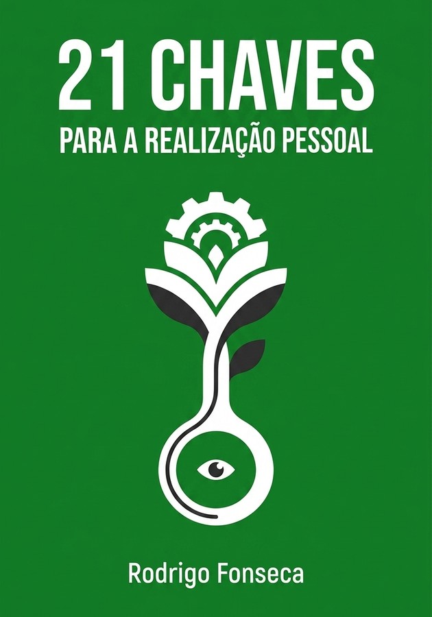 Capa do livro 21 Chaves Para a Realização Pessoal, de Rodrigo Fonseca — resumo e resenha crítica no 12min