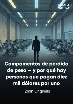 Portada del libro Campamentos de pérdida de peso — y por qué hay personas que pagan diez mil dólares por uno, de 12min Originals — resumen crítico y reseña en 12min