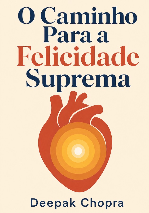 Capa do livro O Caminho Para a Felicidade Suprema , de Deepak Chopra — resumo e resenha crítica no 12min
