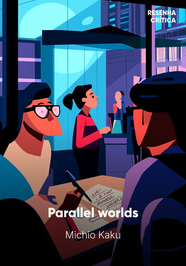 Capa do livro Parallel worlds, de Michio Kaku — resumo e resenha crítica no 12min