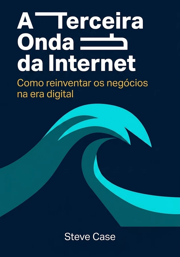 Capa do livro A Terceira Onda da Internet, de Steve Case — resumo e resenha crítica no 12min