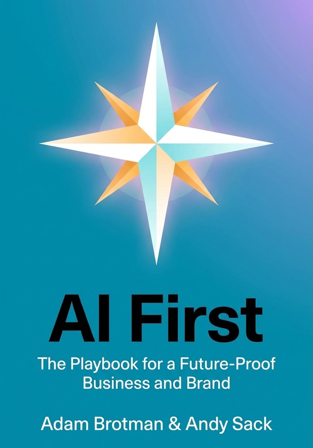 Capa do livro AI First, de Adam Brotman — resumo e resenha crítica no 12min