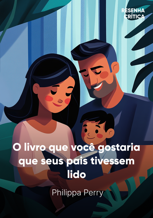 Capa do livro O livro que você gostaria que seus pais tivessem lido, de  Philippa Perry — resumo e resenha crítica no 12min