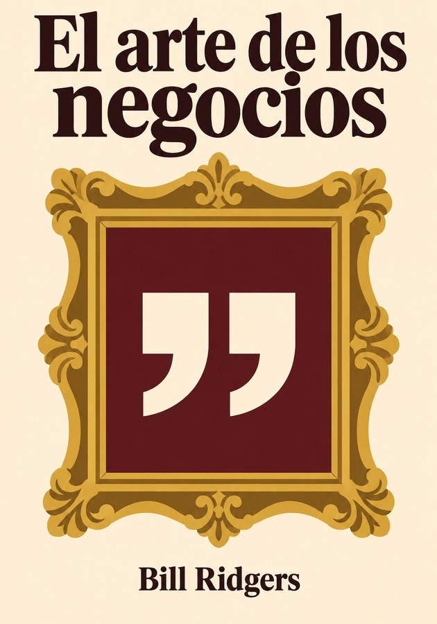 Portada del libro El arte de los negocios, de Bill Ridgers  — resumen crítico y reseña en 12min