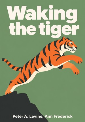 Book cover of Waking the tiger by Peter A. Levine & Ann Frederick — critical summary review on 12min