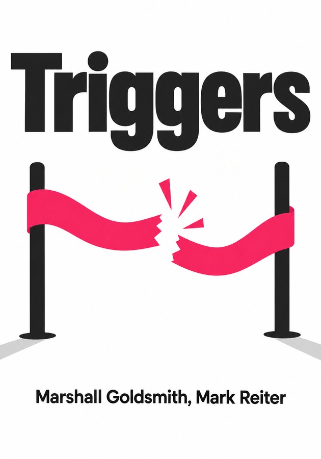 Book cover of Triggers by Marshall Goldsmith — critical summary review on 12min