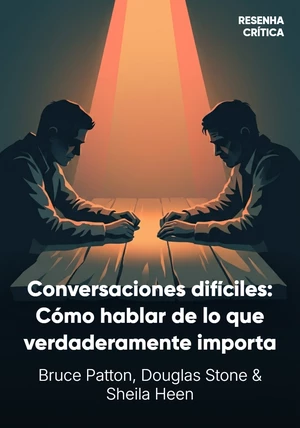 Portada del libro Conversaciones difíciles, de Douglas Stone & Sheila Heen & Bruce Patton — resumen crítico y reseña en 12min