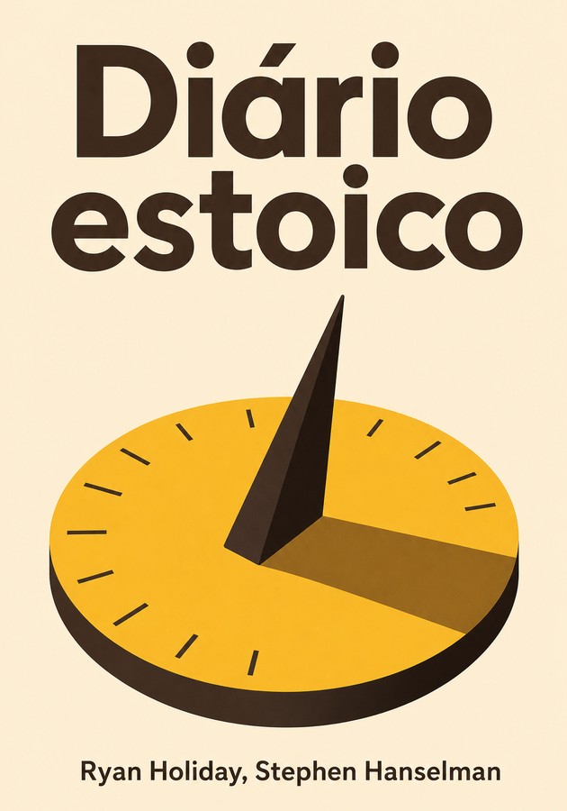 Capa do livro Diário estoico, de Ryan Holiday — resumo e resenha crítica no 12min
