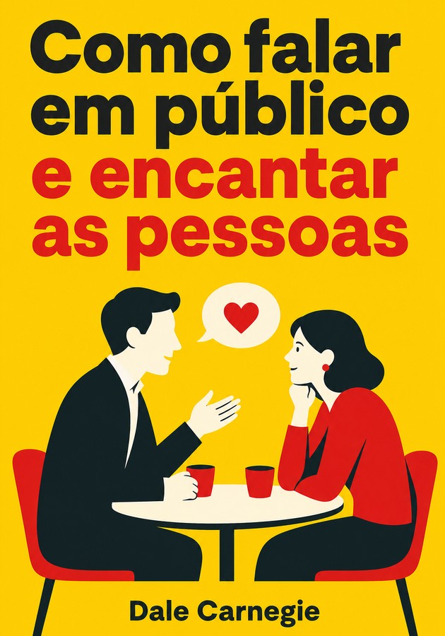 Capa do livro Como falar em público e encantar as pessoas, de Dale Carnegie — resumo e resenha crítica no 12min